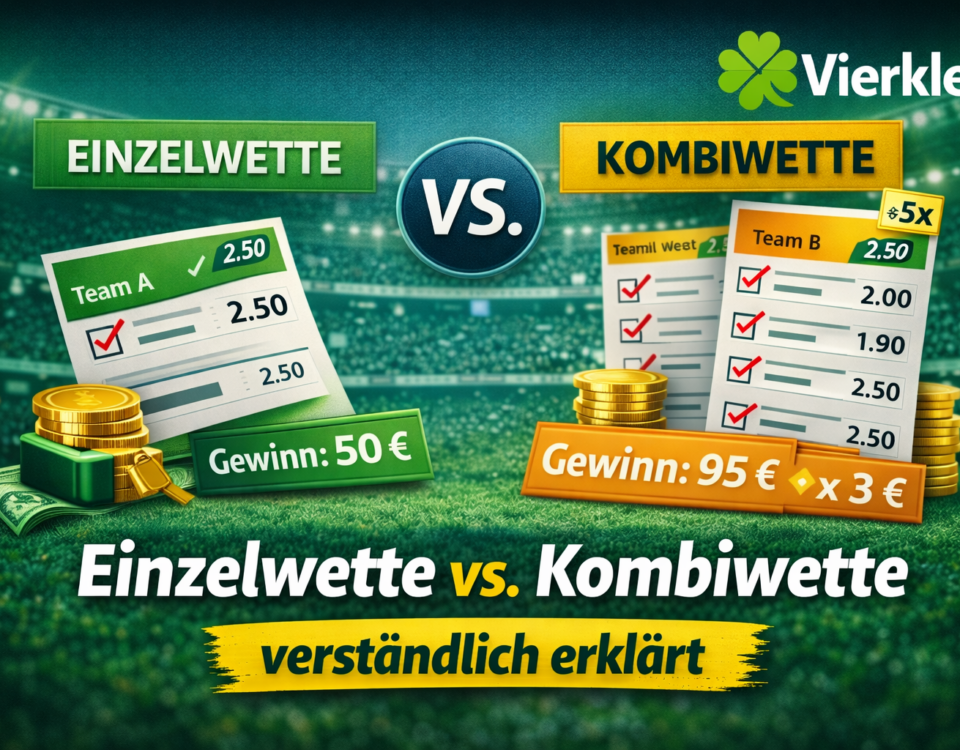 Einzelwette vs. Kombiwette