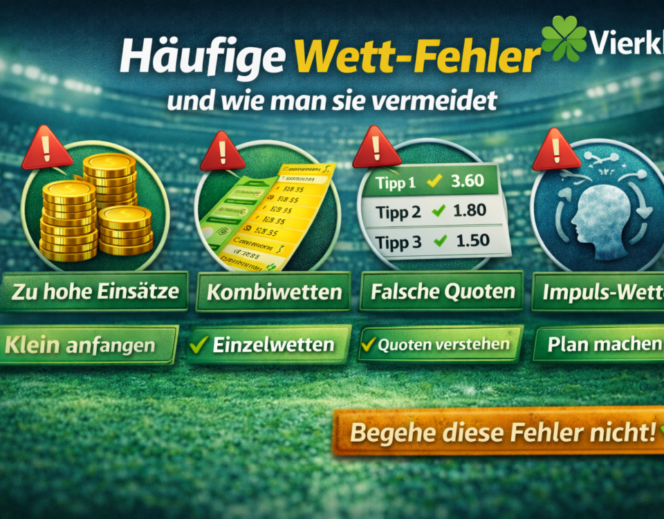 Häufige Wett-Fehler