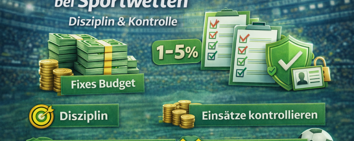 Bankroll Managment bei Sportwetten