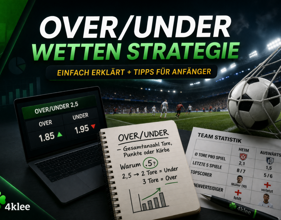 Over/Under Wetten Strategie